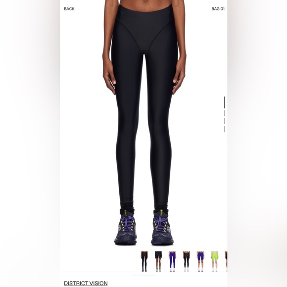 District Vision Tara Leggings Black - Picture 2 of 2
